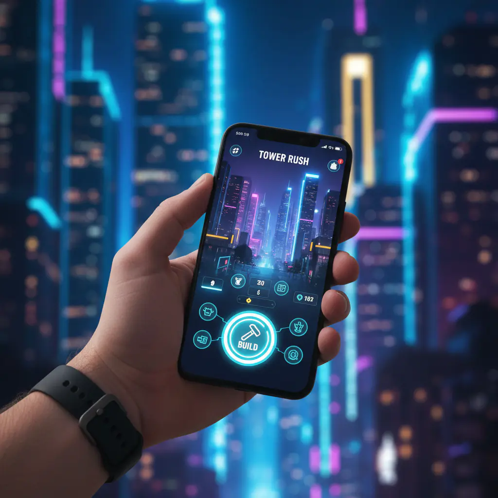 Interface do Jogo Tower Rush